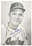1980s Ken Keltner Cleveland Indians Signed 8x10 B&W Photo (JSA)