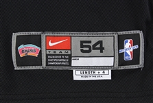 2001-02 Tim Duncan San Antonio Spurs Road Jersey (MEARS LOA)