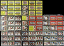 1967 Topps Baseball Trading Cards - Lot of 142 Cards