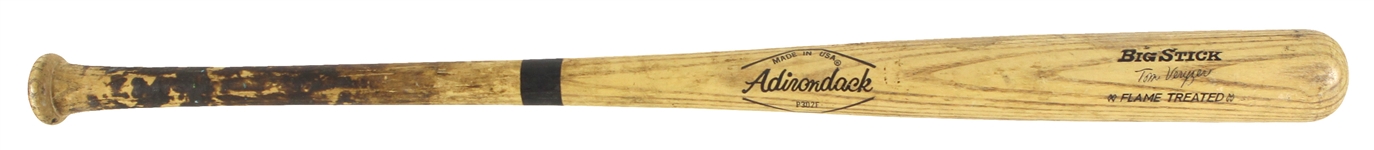 1973-77 Tom Veryzer Detroit Tigers Adirondack Professional Model Game Used Bat (MEARS LOA)