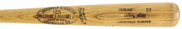 1977 Terry Puhl Houston Astros Signed H&B Louisville Slugger Professional Model Game Used Bat (MEARS LOA/JSA) Rookie Season  