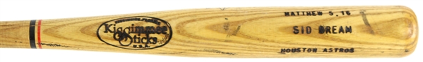 1994 Sid Bream Houston Astros Signed Kissimmee Sticks Professional Model Game Used Bat (MEARS LOA/JSA)