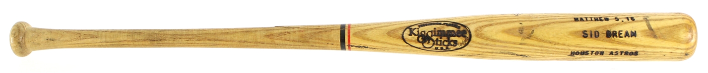1994 Sid Bream Houston Astros Signed Kissimmee Sticks Professional Model Game Used Bat (MEARS LOA/JSA)