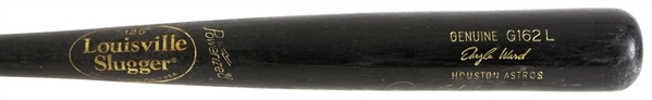 2001-02 Daryle Ward Houston Astros Signed Louisville Slugger Professional Model Game Used Bat (MEARS LOA/JSA)