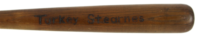 1920's-30's Turkey Stearnes Negro Leagues Attributed Baseball Bat (MEARS LOA)