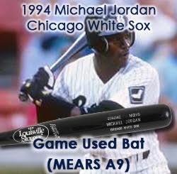 1994 Michael Jordan Chicago White Sox Louisville Slugger Professional Model Spring Training Game Used Bat (MEARS LOA)