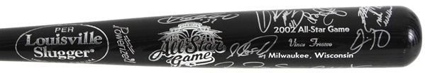 2002 National League All Stars Multi Signed Louisville Slugger Commemorative Bat w/ 18 Signatures Including Barry Bonds, Vladimir Guerrero, Ozzie Smith & More (JSA)