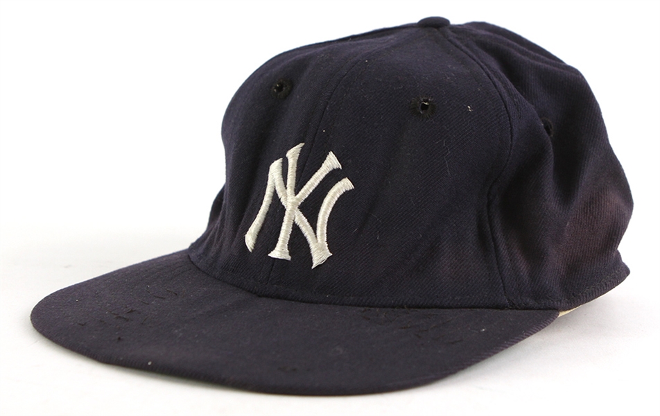 1970-76 Elston Howard New York Yankees Coaches Cap (MEARS LOA)