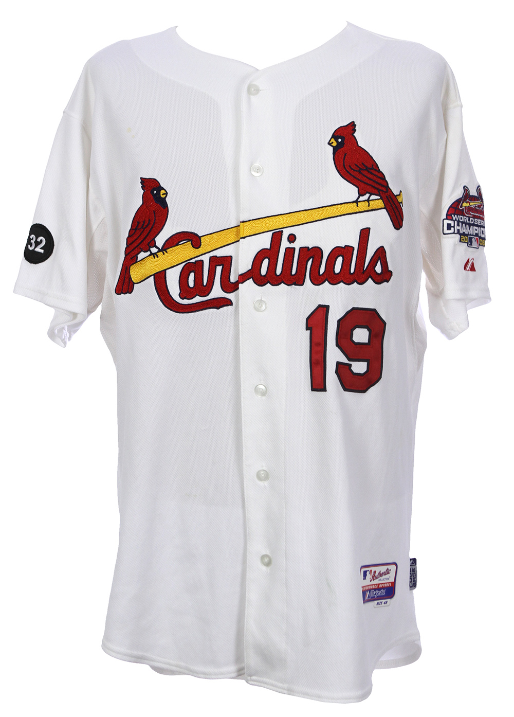 Lot Detail - 2007 Tyler Johnson St. Louis Cardinals Game Worn Home