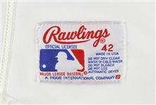 1990 Stan Clarke St. Louis Cardinals Spring Training Home Jersey w/ AAB Jr Memorial Patch (MEARS LOA)