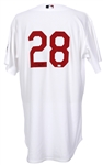 2007 Gary Bennett St. Louis Cardinals Signed Civil Rights Game Jersey (MEARS LOA/JSA/MLB Hologram)