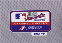 2012 Sam Freeman St. Louis Cardinals Signed Road Jersey w/ 2011 World Series Patch (MEARS LOA/*JSA*/MLB Hologram)
