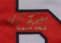 2012 Sam Freeman St. Louis Cardinals Signed Road Jersey w/ 2011 World Series Patch (MEARS LOA/*JSA*/MLB Hologram)