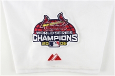 2007 Tyler Johnson St. Louis Cardinals Signed Jackie Robinson Day Game Worn Jersey (MEARS LOA/JSA/MLB Hologram)