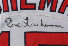 1998 Rene Lachemann St. Louis Cardinals Signed Game Worn Road Jersey (MEARS LOA/JSA)