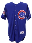2000 Dave Zancanaro Chicago Cubs Spring Training Jersey (MEARS LOA)