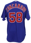 2000 Dave Zancanaro Chicago Cubs Spring Training Jersey (MEARS LOA)