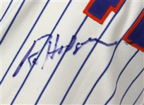 1980 Ron Hodges New York Mets Signed Game Worn Home Jersey (MEARS LOA/JSA)