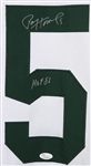 2000's Paul Hornung Green Bay Packers Signed & Inscribed HOF 86 Jersey *JSA*