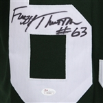 2000's Fuzzy Thurston Green Bay Packers Signed Jersey *JSA*