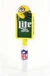 2000s Brett Favre Green Bay Packers Signed Miller Lite Beer Tapper (JSA)