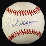 1997 Joe DiMaggio New York Yankees Signed OAL Budig Baseball (JSA)