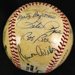 1981 Philadelphia Phillies Team Signed ONL Feeney Baseball w/ 21 Signatures Including Mike Schmidt, Steve Carlton, Pete Rose & More (JSA)