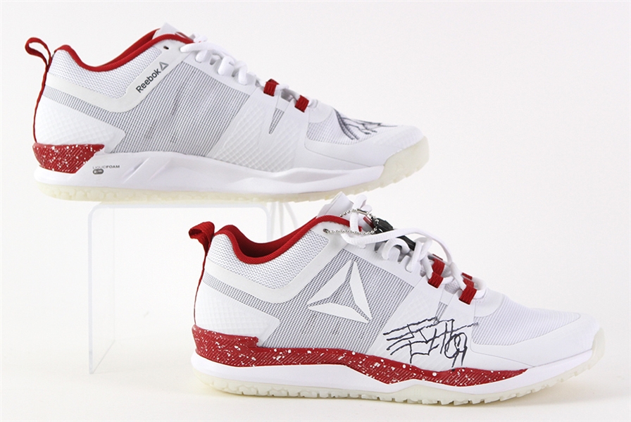 2016 JJ Watt Houston Texans Signed Reebok Signature Shoes (JSA)