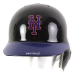 2005 Jose Santiago New York Mets Batting Helmet (MEARS LOA/Steiner)
