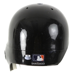 2005 Jose Santiago New York Mets Batting Helmet (MEARS LOA/Steiner)