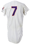 1975 Ed Kranepool New York Mets Signed Game Worn Home Jersey (MEARS A9/JSA)