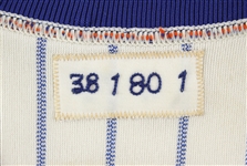 1980 Mookie Wilson New York Mets Signed Game Worn Home Jersey (MEARS A9/JSA) Rookie Season
