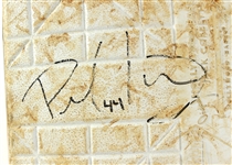 2016 (July 4) Paul Goldschmidt Arizona Diamondbacks Signed Game Used Base (MEARS LOA/JSA/MLB Hologram)