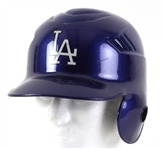 2007 Chad Moeller Los Angeles Dodgers Game Worn Batting Helmet (MEARS LOA/Steiner)