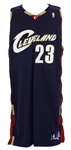 2005-06 LeBron James Cleveland Cavaliers Team Issued Alternate Jersey (MEARS LOA)