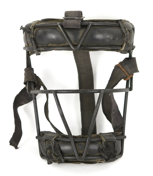 1910s-20s Game Worn Umpires Mask (MEARS LOA)