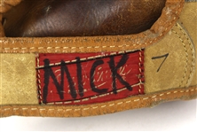 1950's Mickey Mantle New York Yankees Rawlings Store Model Player Endorsed Fielder's Mitt