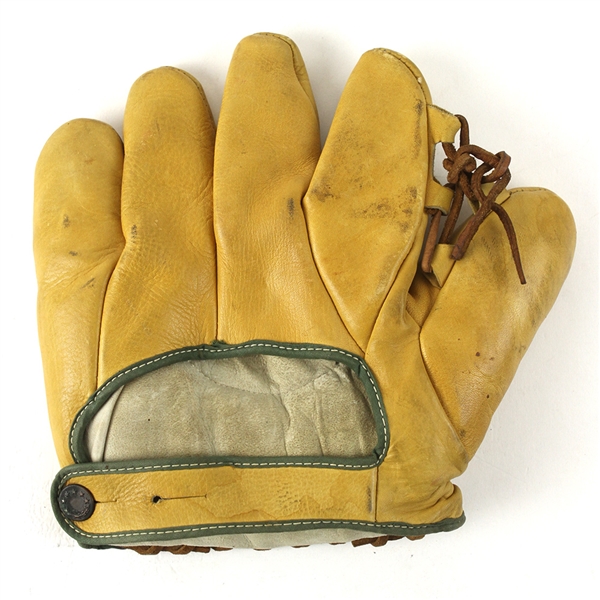 1920s Genuine Horsehide Semi Pro Store Model Fielders Mitt