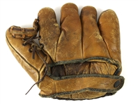 1930s Gene Moore Boston Braves Goldsmith Store Model Player Endorsed Fielders Mitt