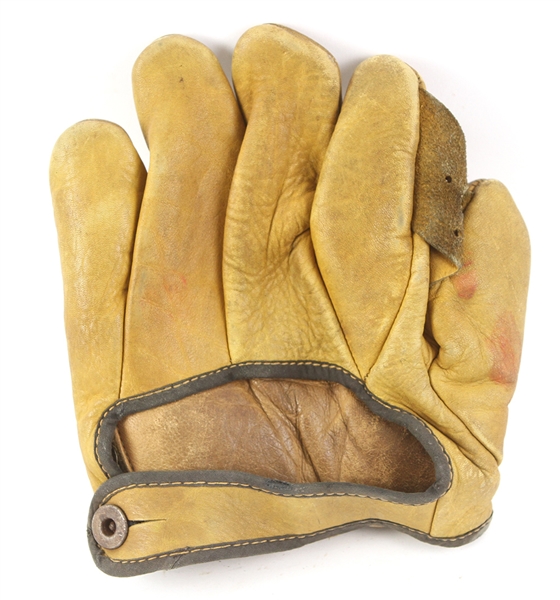 1910s Ol Reliable Sporting Goods Store Model Fielders Mitt