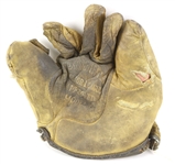 1920's Genuine Leather Major League Approved Store Model Fielder's Mitt