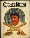 1935 Babe Ruth New York Yankees Capper’s Farmer Magazine