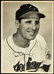 1947 Hank Greenberg Cleveland Indians B&W Team Issued 7”x9” Photo