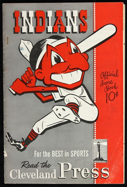 1948 Cleveland Indians vs. Chicago White Sox Program