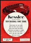1954 Kessler Baseball Fan’s Guide (2)