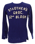 1940s Stadhers Groc. 52nd Bloom Game Worn Football Jersey (MEARS LOA)