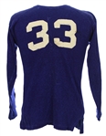 1940's Stadher's Groc. 52nd Bloom Game Worn Football Jersey (MEARS LOA)