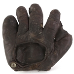 1910s Spalding Store Model Fielders Mitt