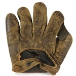 1920s Charlie Root Store Model Player Endorsed Fielders Mitt