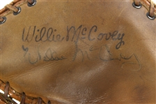1960's Willie McCovey San Francisco Giants Signed Wilson Player Endorsed Store Model First Baseman's Mitt (JSA)